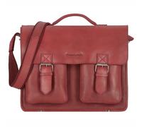 Greenland Nature Nature Aktentasche Leder 39 cm rot