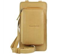 Greenland Nature Nature Soft Handytasche Geldbörse Leder 11 cm safran (2866-1) gelb