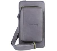 Greenland Nature Nature Soft Handytasche Geldbörse Leder 11 cm grani (2866-6) lila