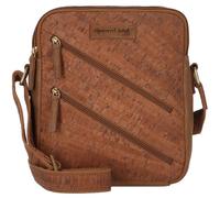 GreenLand Nature Umhängetasche NATURE leather-cork, mit RFID-Schutz B/H/T: 23 cm x 27 9 braun Damen Taschen B/H/T: 23 cm x 27 cm x 9 cm braun