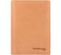 Greenland Nature Soft Colour Reisepassetui RFID Leder 12 cm orange