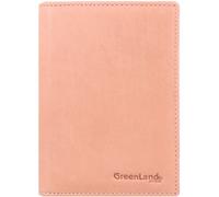 Greenland Nature Soft Colour Reisepassetui RFID Leder 12 cm flamingo (2870-3) rosa