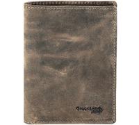 Greenland Nature Stone Geldbörse I Leder 9,5 cm stone (2160-28) grau