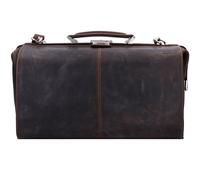 Greenland Nature Westcoast Doktorkoffer Leder 40 cm dunkelbraun (801-00-dunkelbraun) braun