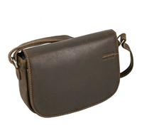 Greenland Nature Westcoast Umhängetasche Leder 24 cm sattelbraun (806-25) braun