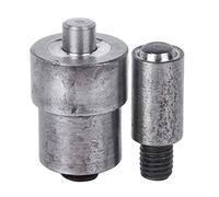 Greensen 8mm Ösenpuncher - Grommet-Stanzwerkzeug für Schnappverschlüsse, Nieten und Ösen, manuelles Setzwerkzeug aus gehärtetem Stahl für Leder, Textilien, Planen, Zelte, Gürtel und Schuhe