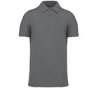 Greenspired Piqué-Poloshirt 180 g/m² XS - 4 XL Meliertes Grau XXXL