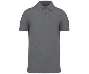 Greenspired Piqué-Poloshirt 180 g/m² XS - 4 XL Meliertes Grau XXXL