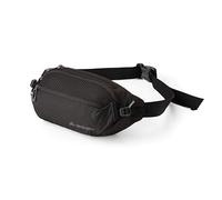 Gregory Essential Hiking - Nano Gürteltasche, 33 cm, 4 L, 0.18 Kg, Wander-Gürteltasche, mehrere Reißverschlusstaschen, gepolsterter, Schwarz (Optic Black)