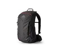 Gregory Vaporspan - Zulu LT 25 - Herren Tagesrucksack, 55 cm, 25L, 1.06 KG, Belüfteter Rückenbereich, verstellbarer Hüftgurt, Trinksystem-kompatibel, Schwarz (Volcanic Black)