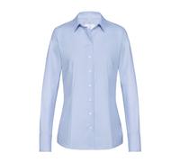 Greiff Größe 38 Corporate Wear Basic Damen Bluse Langarm Regular Fit Hellblau Modell 6515