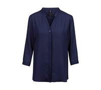 GREIFF Chiffon-Bluse 3/4 Coporate WEAR 6586, Farbe: Marine, Größe: 32