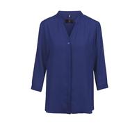 GREIFF Chiffon Damen Chiffon-Bluse 3/4-Arm V-Neck Regular