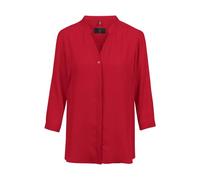 GREIFF Chiffon Damen Chiffon-Bluse 3/4-Arm V-Neck Regular