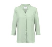 GREIFF Chiffon Damen Chiffon-Bluse 3/4-Arm V-Neck Regular Mint 32