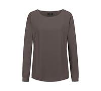 GREIFF Chiffon Damen Chiffon-Bluse Langarm Rundhals Regular