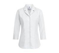 GREIFF Corporate Basic Damen Bluse 3/4 Kent Regular-Fit Weiß 48