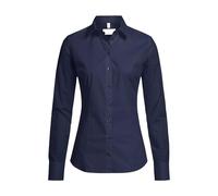 GREIFF Corporate Bluse Basic Damen Oeko TEX® Pflegeleicht Marine 40