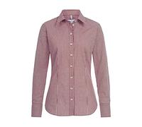 GREIFF Corporate Bluse Basic Damen Oeko TEX® Rot kariert 52
