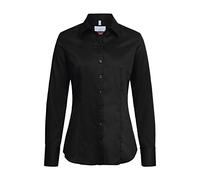 GREIFF Corporate Bluse Premium Damen Oeko TEX® Bügelfrei Schwarz 36