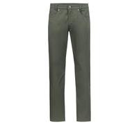 GREIFF Corporate Casual Herren Hose 5-Pocket Regular-Fit Olivgrün 54
