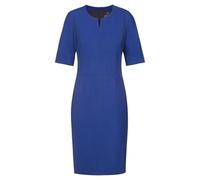 GREIFF Corporate Kleid Premium Damen Oeko TEX® | Greiff Corporate PREMIUM Damen Business-Etuikleid Halbarm Rundhals V-Ausschnitt Regular-Fit Schurwollmix Bi-Stretch OEKO-TEX®