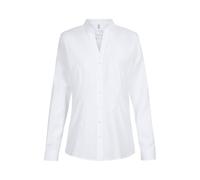 GREIFF Corporate Landhaus Damen Bluse Langarm V-Neck Regular Weiß 54