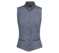 GREIFF Corporate LANDHAUS Damen Jerseyweste | Greiff Corporate LANDHAUS Damen Jerseyweste Ärmellos Stehkragen 5-Knopf-Einreiher Regular-Fit Polyestermix Stretch OEKO-TEX®