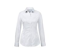 GREIFF Corporate Wear Modern with 37.5 Damen Bluse Langarm Regular Fit Weiß Modell 6527 Größe 52