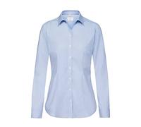 GREIFF Corporate Wear Premium Damen Bluse Regular Fit Langarm Hellblau Modell 6592 Größe 46