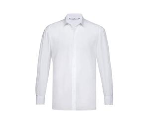 GREIFF Corporate Wear Simple Herren Hemd Langarm Regular Fit Weiss Modell 6744 Größe 41/42