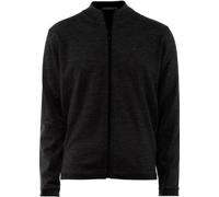 GREIFF Corporate Wear Strick Herren Strickjacke Langarm Stehkragen Reißverschluss Regular Fit Schurwollmix mulesingfrei Oeko TEX® Schwarz XXL