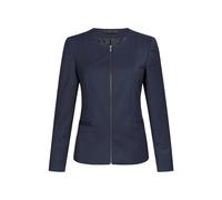 GREIFF Damen-Blazer RF Modern 37.5 Rundhalsausschnitt Kleidergröße 54; dunkelblau