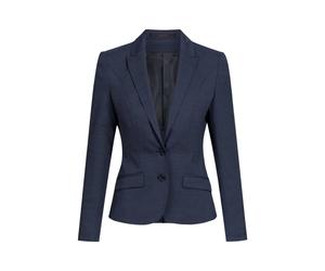 GREIFF Damen-Blazer SF Modern 37.5 Pinpoint Kleidergröße 32; dunkelblau