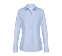 Greiff Größe 38 Corporate Wear Basic Damen Bluse Langarm Regular Fit Hellblau Modell 6515