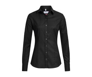 GREIFF Damen-Bluse 1/1 SF Modern 37.5 Kleidergröße 40; schwarz