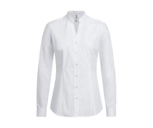 Greiff Damen D-Stehkragenbluse 1/1 RF 6572.1120 weiss 46