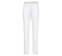 GREIFF Damen Hose RF Regular Fit - 5 Pocket - Schnitt - Gummibund hinten, Weiß, Größe 50