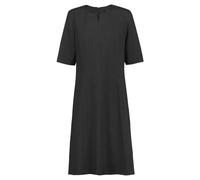 GREIFF Damen-Jerseykleid RF Casual Kleidergröße 42; anthrazit meliert, Paspelierung anthrazit meliert