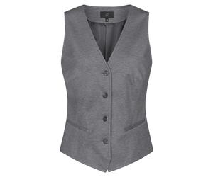 GREIFF Damen-Jerseyweste RF Casual Kleidergröße 48; hellgrau meliert