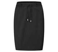 GREIFF Damen -Schlupfrock RF Modern 37.5 Regular Fit, elastischer Bund mit Tunnelzug, 2 Seitentaschen, voll gefüttert, Länge 60 cm, Farbe:Schwarz, Größe 44