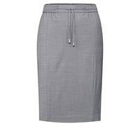 GREIFF Damen -Schlupfrock RF Modern 37.5 Regular Fit, elastischer Bund mit Tunnelzug, 2 Seitentaschen, voll gefüttert, Länge 60 cm, Farbe: hellgrau, Größe 46