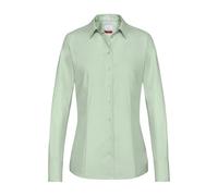 GREIFF Essentials Basic Damen Bluse Langarm Kent Regular-Fit Mint 34