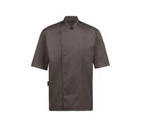 GREIFF Gastro Moda Cuisine Herren Kochjacke Kurzarm Regular Taupe L