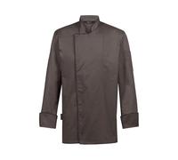 GREIFF Gastro-Moda Cuisine Herren Kochjacke Paspelierung Regular Taupe XXL