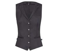 GREIFF GASTRO MODA Damen Kellner-Weste Revers Regular Fit Anthrazit 3XL