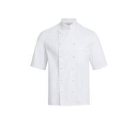 GREIFF Gastro Moda Herren Cuisine Basic Kochjacke Kurzarm Regular-Fit Weiß XXL