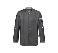Greiff Gastro-Moda Cuisine Herren Kochjacke Bikerstyle Regular Anthrazit XL