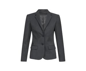 Greiff Greiff Damen-Blazer Regular Fit Basic 56 anthrazit