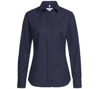 Damen-Bluse 1/1 RF Modern 37.5 Kleidergröße 38; dunkelblau Damen-Bluse 1/1 RF Modern 37.5